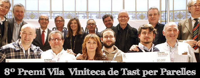 Philippe Cesco i Jean Marcos Núñez, guanyadors del 8è Premi Vila Viniteca de Tast per Parelles