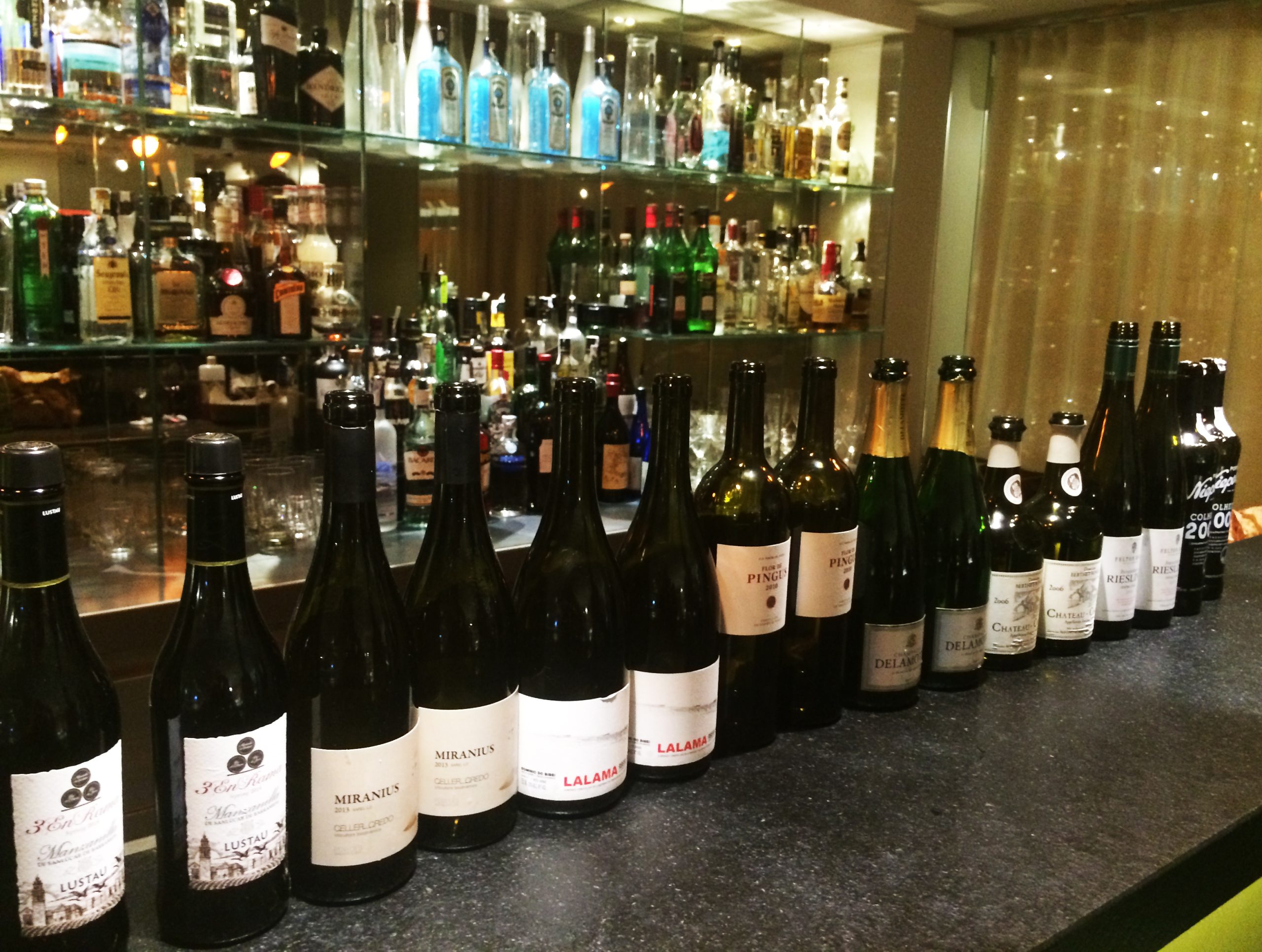 Set maridatges i 8 vins. Sens dubte, va ser una vetllada gourmet